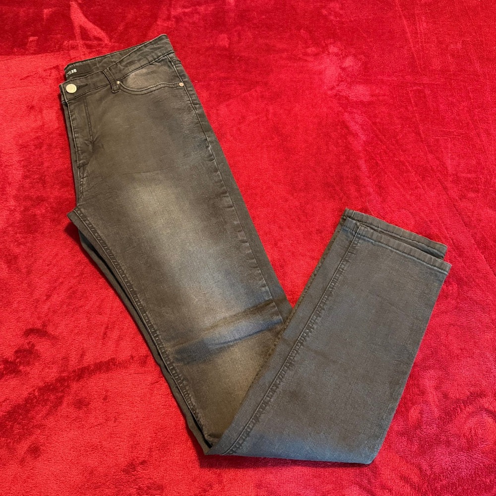 Joes Jeans Kids Girls Size 18 Black Washed Slim Denim Pants 32500102